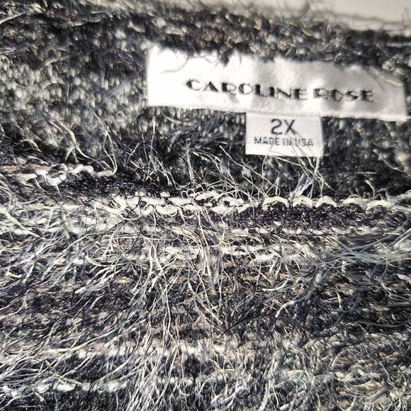 CAROLINE ROSE – Plus size—2X-Sweater - Picture 5 of 5